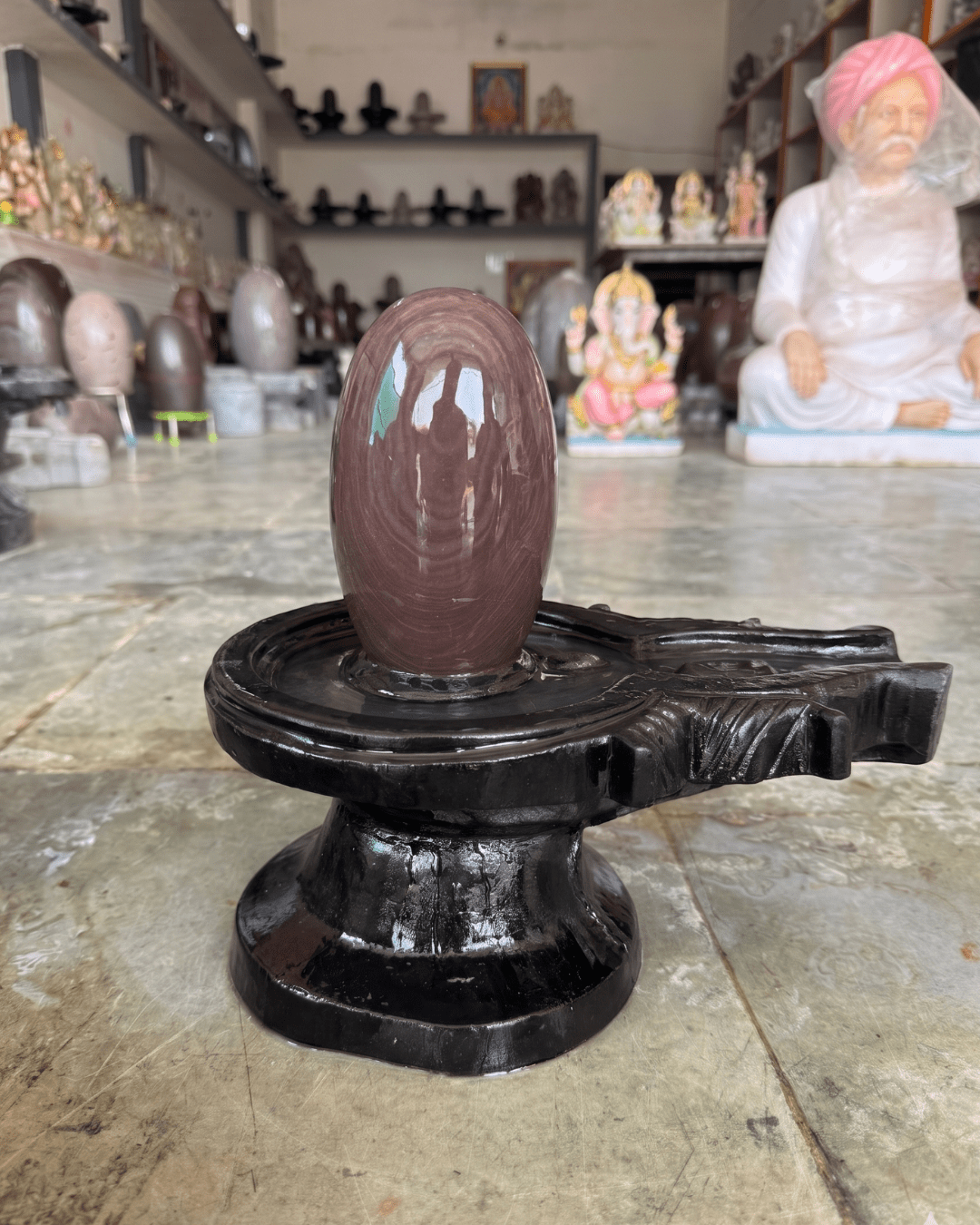 6 inch Shivling or 12 inch jaladhari