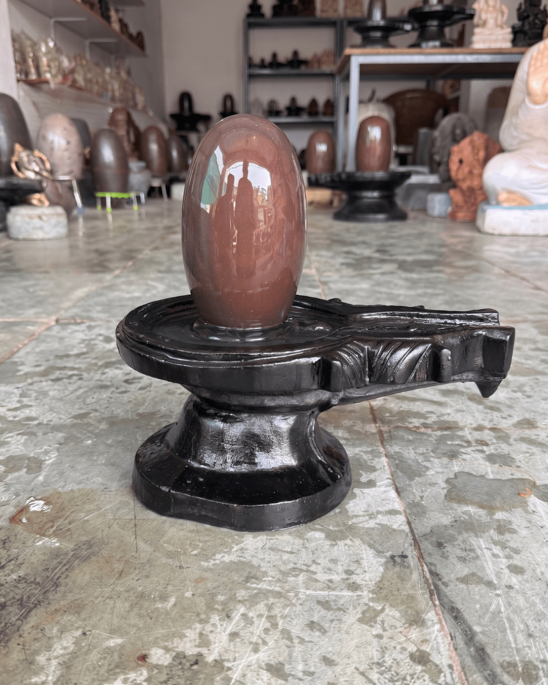 6 inch Shivling or 12 inch jaladhari